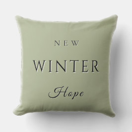 Cojín Decorativo Nueva esperanza de invierno