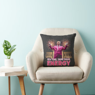 Cojín Decorativo Nueva inauguración de MAGA Energy Trump