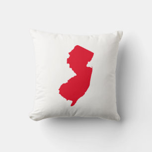 Cojín Decorativo Nueva Jersey Roja
