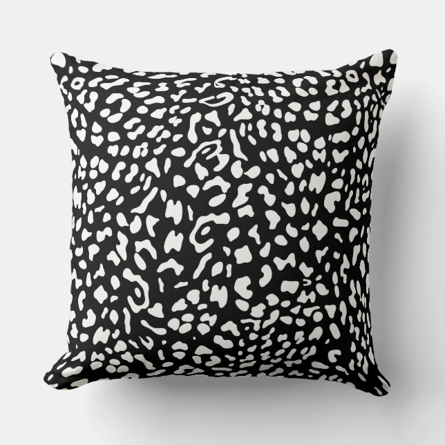 Cojín Decorativo Nueva textura de leopardo 10 (Anverso)