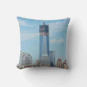 Cojín Decorativo Nueva York, Nueva York. horizonte de la ciudad de
