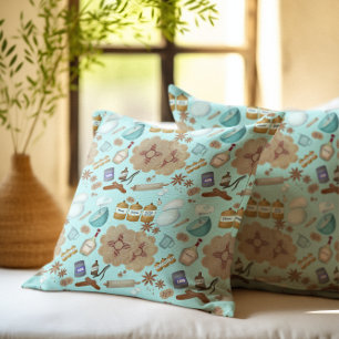 Cojín Decorativo Nuevo México Biscochito Cookies Zia Sun