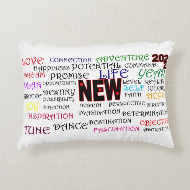 Cojín Decorativo ¡Nuevo Para 2022! (Anverso)