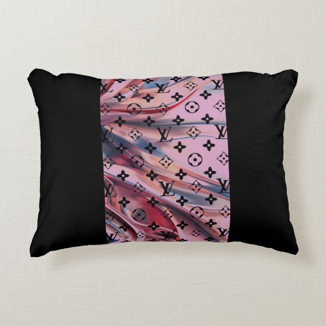 Cojín Decorativo Nuevo rosa suave lv 2022  (Anverso)