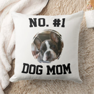 Cojín Decorativo Número 1 perro Mamá Día de la Madre Amantes de las