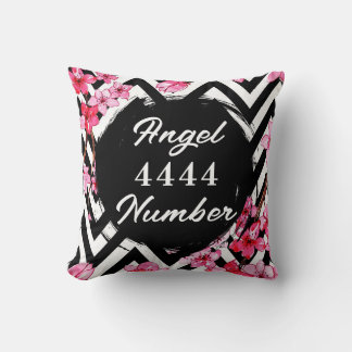 Cojín Decorativo Número de ángel "4444"