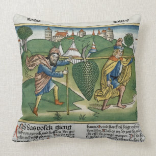 Cojín Decorativo Números 13 23 las uvas de Eschol, del 'Nure