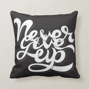 Cojín Decorativo Nunca dé para arriba 2