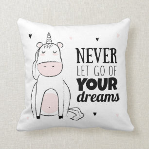 Cojín Decorativo Nunca deje van de sus sueños