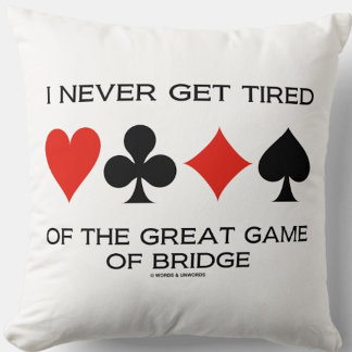Cojín Decorativo Nunca Me Canso Del Gran Juego Del Puente