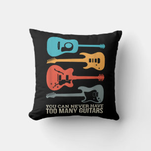 Cojín Decorativo Nunca Se Puede Tener Demasiados Guitorios