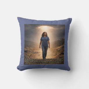 Cojín Decorativo Nunca separado de Dios