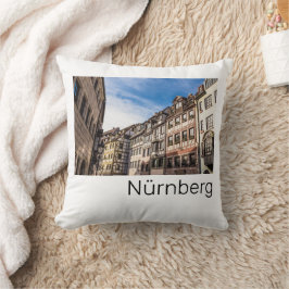 Cojín Decorativo Nuremberg Cityscape Bavaria Alemania Souvenir
