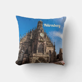 Cojín Decorativo Nuremberg Hauptmarkt Nürnberg Bavaria Alemania