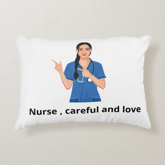Cojín Decorativo Nurse (Anverso)