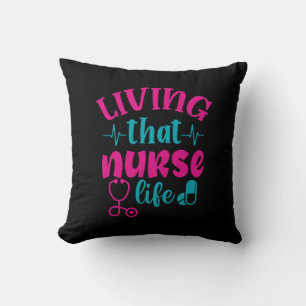 Cojín Decorativo Nurse Gift   Vivir Esa Vida De Enfermería