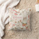 Cojín Decorativo Nursera Bunny Vintage Floral Foliage Name (Blanket)