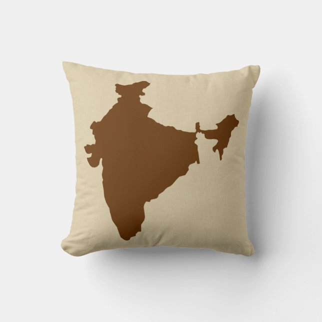Cojín Decorativo Nutmeg Spice Moods India (Anverso)