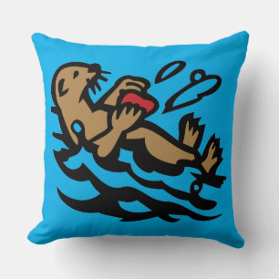 Cojín Decorativo Nutria marina