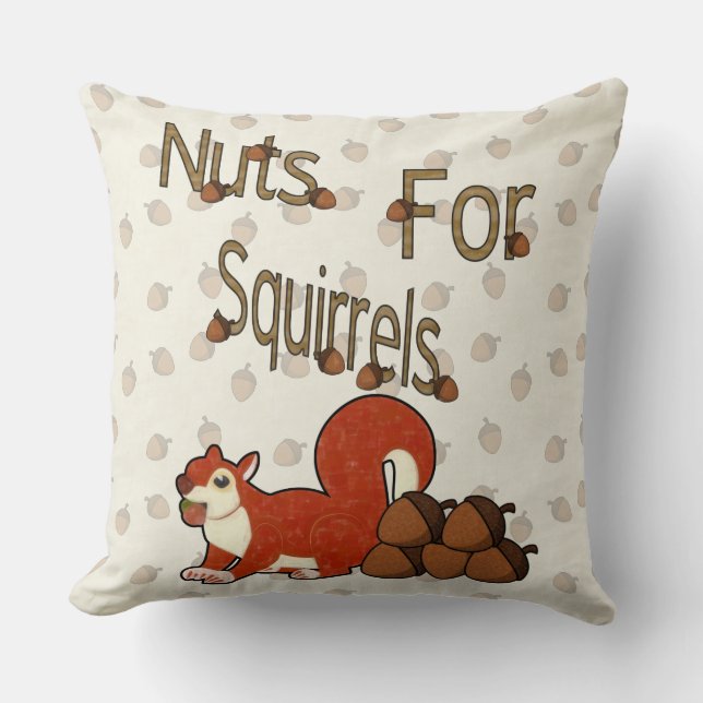 Cojín Decorativo Nuts4Squirrels (Anverso)