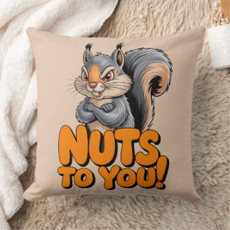 Cojín Decorativo Nuts To You Ardilla