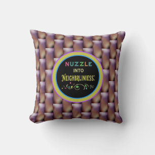 Cojín Decorativo Nuzzle en la vecindad