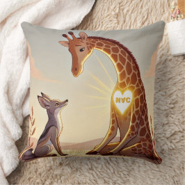 Cojín Decorativo NVC Giraffe y Chacal - Comunicación No Violenta