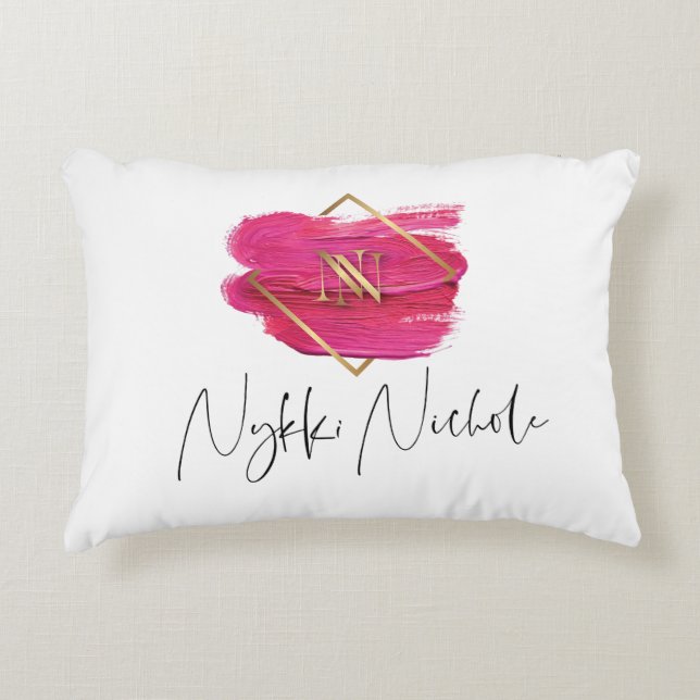 COJÍN DECORATIVO NYKKI NICHOLE LOVESEAT PILLOW (Anverso)
