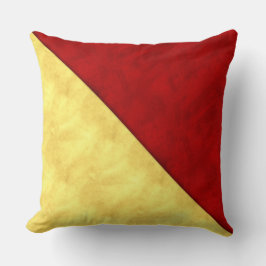 Cojín Decorativo O Oscar Watercolor Señal Náutica Bandera Marítima