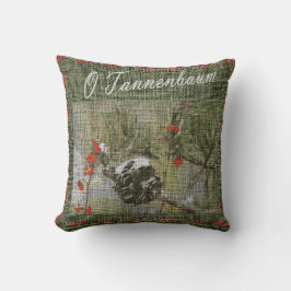 Cojín Decorativo O Tannenbaum