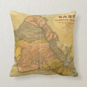 Cojín Decorativo Oahu, islas hawaianas