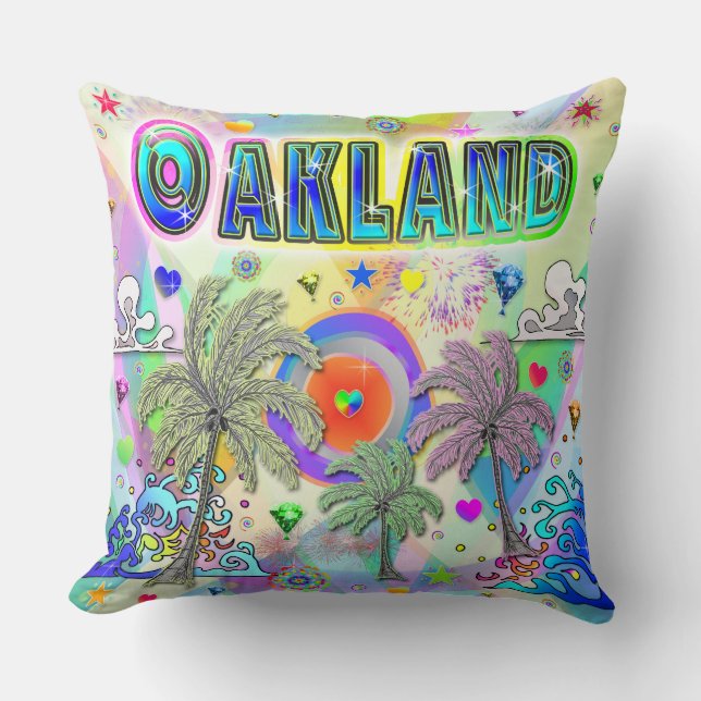 Cojín Decorativo Oakland Deep Dream Pillow (Anverso)