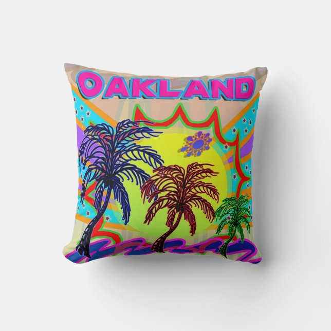 Cojín Decorativo Oakland Eternal Pillow (Anverso)