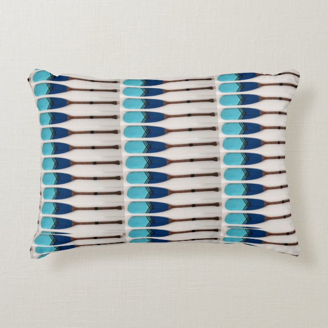 COJÍN DECORATIVO ***OARS GALORE*** - PILLOW DE CANOER (Anverso)