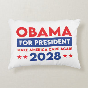 Cojín Decorativo Obama Para El Presidente 2028 Hará Que Estados Uni