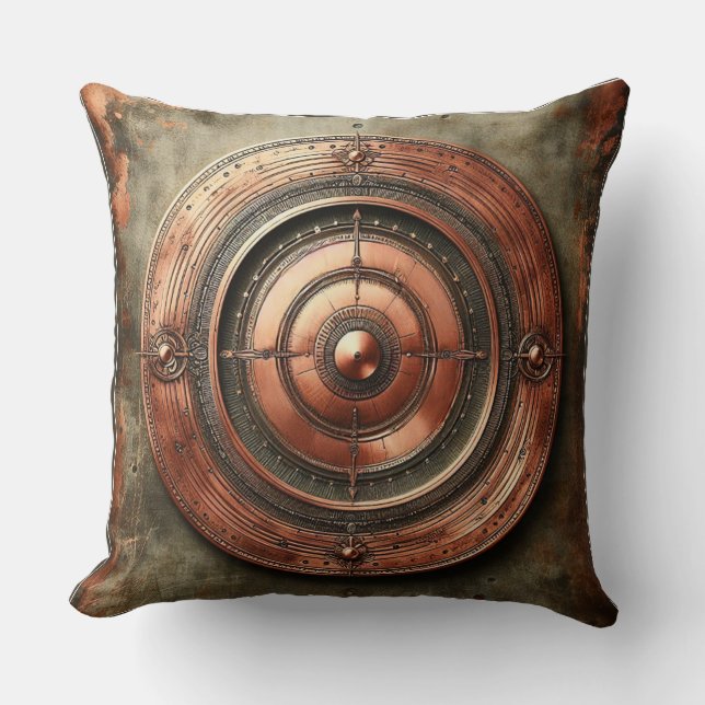 Cojín Decorativo objeto de metal (Anverso)