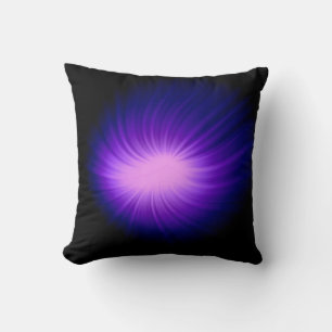 Cojín Decorativo Objeto volante morado no identificado - OVNI