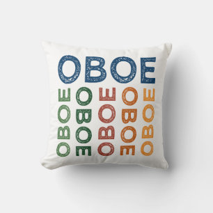 Cojín Decorativo Oboe Colorful
