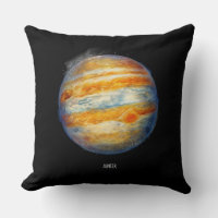 Obra artística del planeta Júpiter - Ilustracion e