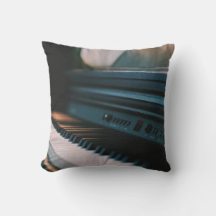 Cojín Decorativo Obra de arte de piano cuto