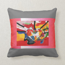 Cojín Decorativo Obra de arte estilo Peter Max MoJo Pillow