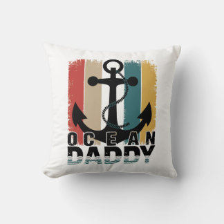 Cojín Decorativo Ocean Daddy | Pilar decorativo náutico para la pla