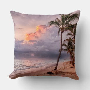 Cojín Decorativo Ocean Waves Sandy Beach Sunset