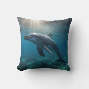 Cojín Decorativo Oceanic Grace Dolphin