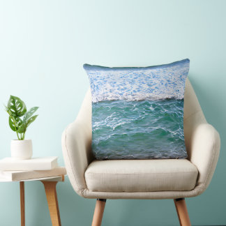 Cojín Decorativo Océano transparente tropical