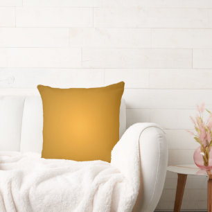 Cojín Decorativo Ocre Dorado Tonos Cálidos Alegre