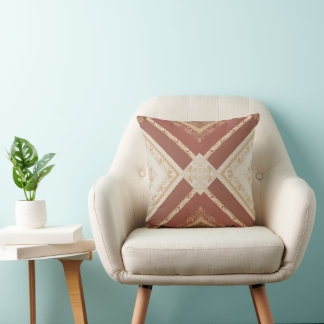 Cojín Decorativo Ocrélia – Tonos Cálidos de Tierra para Decoración