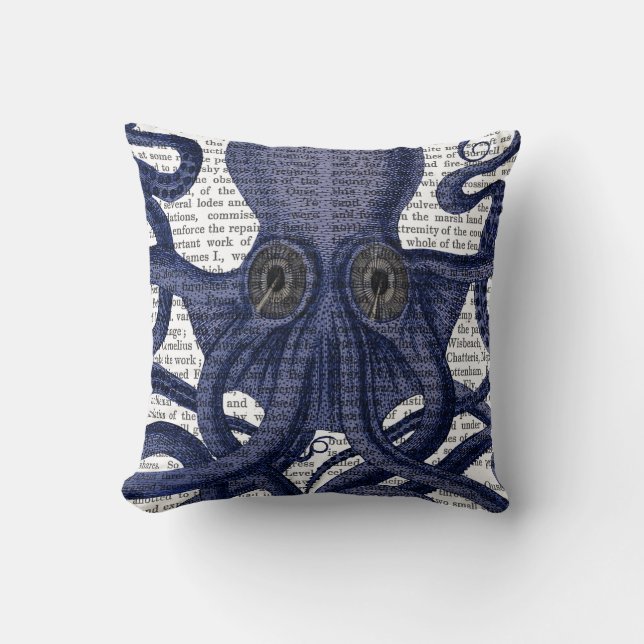 Cojín Decorativo Octopus Arriba (Anverso)