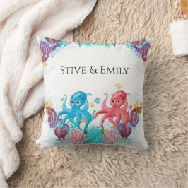 Cojín decorativo Octopus de Twins Ocean Colorful b