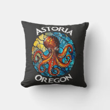 Octopus de vidrio templado Astoria Oregon